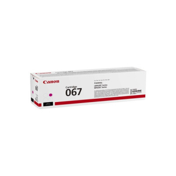 Canon TONER 067 purpurová pro i-SENSYS LBP631Cw, LBP633Cdwa, MF651Cw, MF655Cdw, MF657Cdw (1250 str.) - originální EDF_1002697