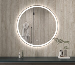 CERANO - Koupelnové LED zrcadlo Eterno - Ø 90 CER-8050BD6955