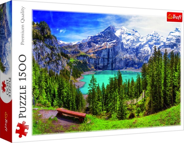 Trefl Puzzle Jezero Oeschinen,