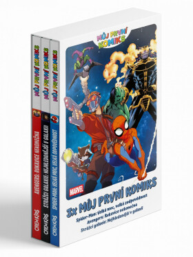 Speciální balíček: 3x Můj první komiks (Avengers, Spider-man, Strážci galaxie) - Caramagna, Joe; Clavinger, Brian; Di Salvo, Roberto; Churilla, Brian; Tobin, Paul