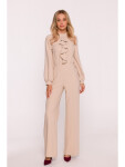 S420 Kombinéza s volánem - béžová EU XL