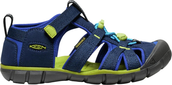 KEEN Seacamp II CNX Youth Dětské sandály naval academy/chartreuse 36 10054617KEN01C07