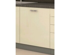 Dolní kuchyňská skříňka Karmen 60D, 60 cm, šedá/krémová