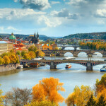 Nástěnný kalendář poznámkový 2027 Notique Praha, 20 x 20 cm