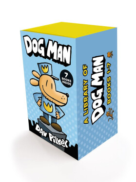 A Library of Dog Man (books 1-7) - Dav Pilkey