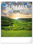 Kalendář 2025 nástěnný: Šumava, 30 34 cm