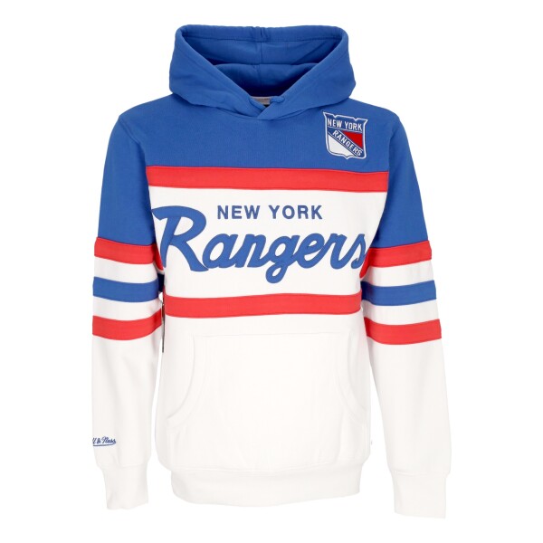 Mitchell Ness Pánská Mikina New York Rangers Head Coach Hoodie Velikost: