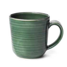 KÄHLER Keramický hrnek Colore Sage Green 330 ml, zelená barva, keramika