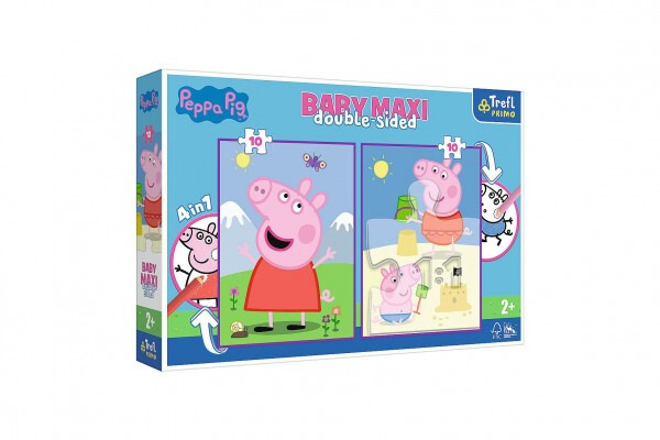 Maxi oboustranné Peppa dobrý den/ Peppa