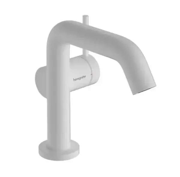 Hansgrohe - Umyvadlová baterie s výpustí Push-Open, CoolStart, EcoSmart, matná bílá (73322700)