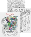 Caran d'Ache, 454.802, L'Esprit des Forets, antistresové omalovánky, Ambre Verschaeve