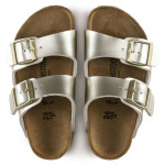 Dívčí žabky Birkenstock Arizona Kids Birko-Flor Electric Metallic Gold narrow (1014841) 26