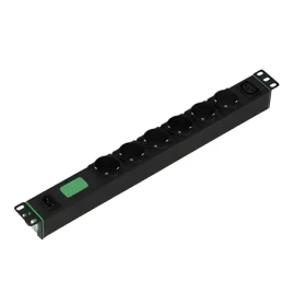 APC Easy PDU Basic černá / 6x Schuko / 1x C13 / 1U / 10A / 230V (SEP6104G)