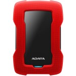 ADATA Durable Lite HD330 1TB červená / Externí HDD / 2.5 / USB 3.1 / odolný (AHD330-1TU31-CRD)