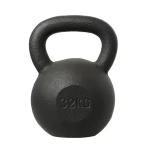 HMS KZG32 Litinový kettlebell 32 kg černý (5907695517859)