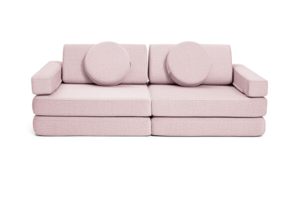 SHAPPY Dětská rozkládací pěnová pohovka SHAPPY PLAY mini Barva: Soft Pink