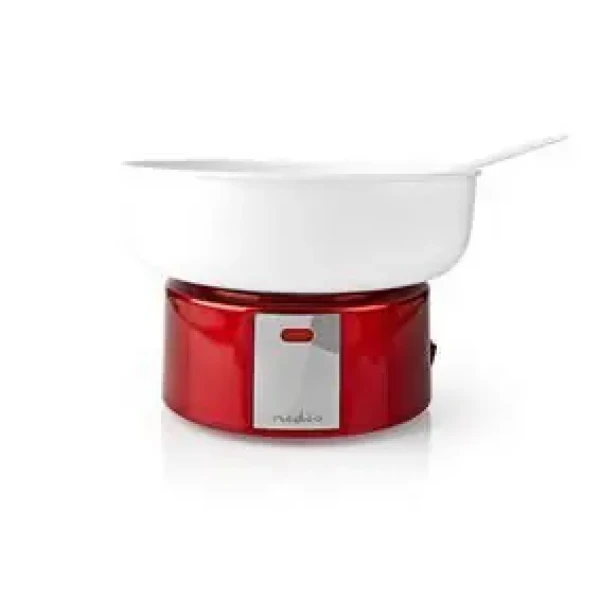 Nedis FCCM100FRD bílo-červená / Výrobník cukrové vaty / 500 W (FCCM100FRD)