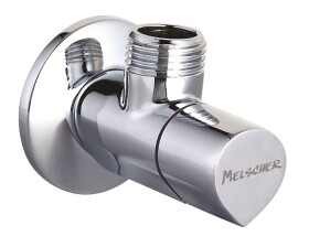 Ventil rohový keramický, 1/2" - 3/8", AV009, Melscher