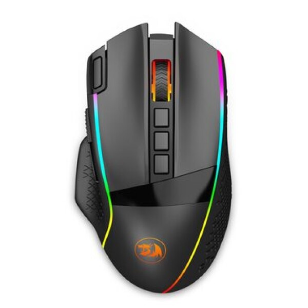 Redragon M991 Enlightment černá / Bezdrátová herní myš / optická / 19000 DPI / 9 tlačítek / USB / RF 2.4 GHz (M991-RGB)