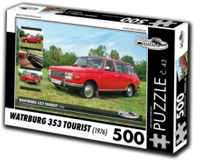 RETRO-AUTA Puzzle č. 43 Wartburg 353 Tourist (1976)