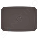 IDEAL STANDARD - Ipalyss Umyvadlo na desku, 550x380 mm, bez přepadu, slate grey E2076V5