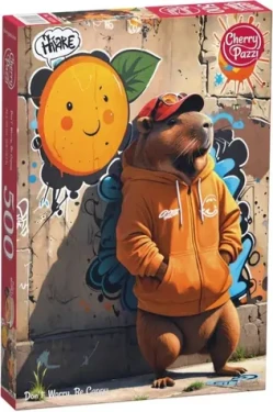 CHERRY PAZZI Puzzle Don't Worry, Be Cappy