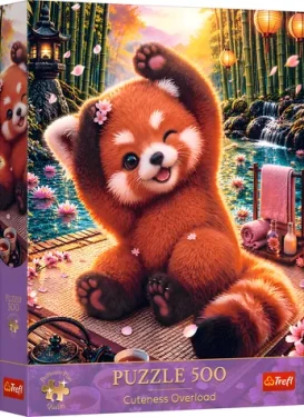 TREFL Puzzle Premium Plus Cuteness Overload: Okouzlující červená panda