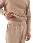 Pánské pyžamo 42638 Desert beige - HENDERSON tělová 3XL