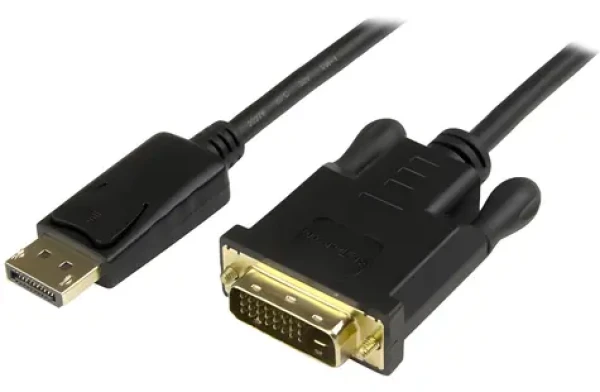 StarTech černá / Adaptér DisplayPort na DVI / 1920 x 1200 / 0,9 m (DP2DVI2MM3)