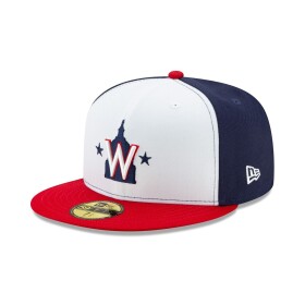 New Era Pánská kšiltovka Washington Nationals MLB Authentic 59FIFTY Fitted Alternate 2 Velikost: 7 1/2