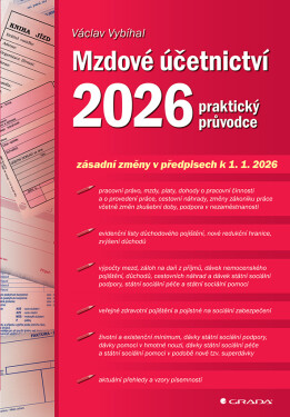 Mzdové účetnictví 2026 - praktický průvodce