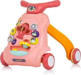CHIPOLINO Chodítko interaktivní Plane Pink / od 6 měsíců (MIKPLN242PI)