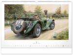 Nástěnný kalendář 2026 NOTIQUE - Oldtimers – Václav Zapadlík, 64 x 42 cm