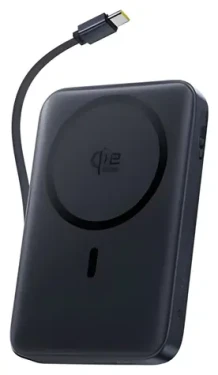 Baseus PicoGo AM61 černá / Powerbanka / Qi2 / 45W / 10000 mAh / USB-C (57983130278)