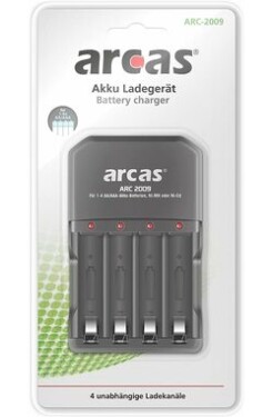Arcas ARC-2009 / Nabíječka baterií AA AAA (20702009)