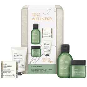 Baylis & Harding Dárková sada kosmetiky v boxu Wellness, zelená barva, kov, plast