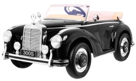 Mamido Elektrické autíčko Mercedes Benz 300S Retro lakované černé