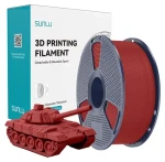 Sunlu Filament PLA+ High-Speed červená / Struna pro 3D tiskárnu / vysokorychlostní / 1,75 mm / 1 kg (PLA+ H-S R)