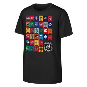 Outerstuff Dětské Tričko NHL Hanging Banners Ctn Tee Velikost: Dětské M (9 - 11 let)