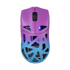 White Shark WGM-5019 DAGONET modrá/fialová / herní bezdrátová myš / optická / až 24000 DPI / 6 tlačítek / USB / RGB (DAGONET-BLP)