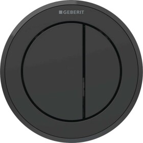 GEBERIT - Splachovací systémy Oddálené ovládání typ 10, pneumatické, pro 2 množství splachování, matná černá 116.057.16.1