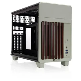 Thermaltake TR100 WS světle zelená / Mini ITX / 2x USB-A / 1x USB-C / bez zdroje (CA-11A-00SENN-WS)