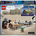 LEGO LEGO® Star Wars™ 75436 Mandalorian a Grogu a spídrová motorka