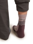 ICEBREAKER Mens Hike+ Medium Crew Across the Peaks, Summit/Java/Obsidian (vzorek) velikost: 42-44 (M)