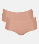 Dámské kalhotky ZERO Microfibre 2.0 Short 2P - BROWN - Ssv. hnědé 00ME - SLOGGI BROWN M