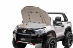 Mamido Dětské elektrické autíčko Toyota Hilux 4x4 bílé