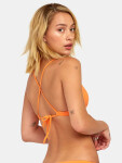 RVCA SOLID CROSS BACK EMBER plavky dvoudílné - S