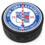 Mustang Puk New York Rangers NHL Center Ice