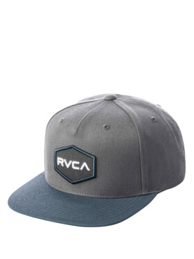 RVCA COMMONWEALTH GREY BLUE pánská kšiltovka