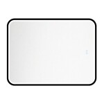 Mereo Zrcadlo hranaté 60x80 cm, LED osvětlení a odmlžování CN171